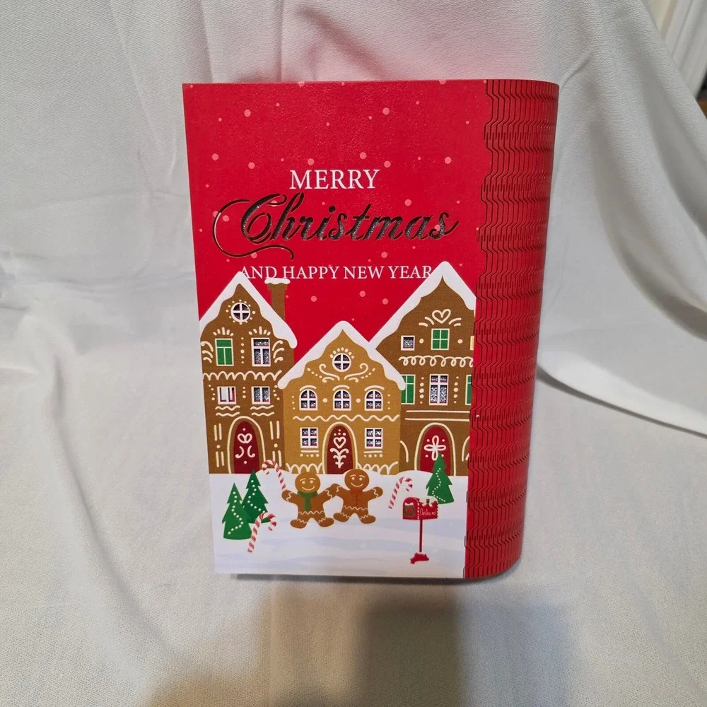 Battery Operated Lighted Hollowed Out‎ Christmas Book